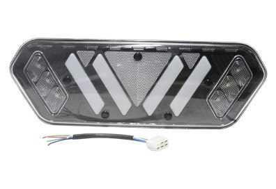 LANTERNA TRASEIRA MASCARA NEGRA LD - L741XMN