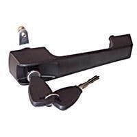 MACANETA EXTERNA PORTA COM CHAVE CARA PRETA - 3087600159