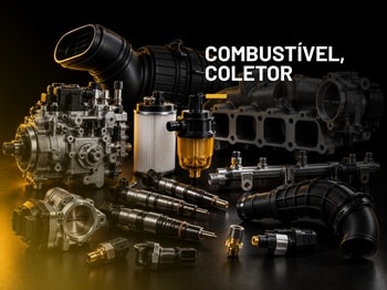Sistema de combustível e coletor