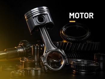 Linha de produtos de motor